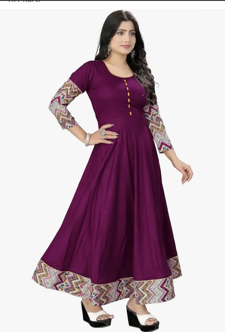 Elegant Long Frock - Image 2